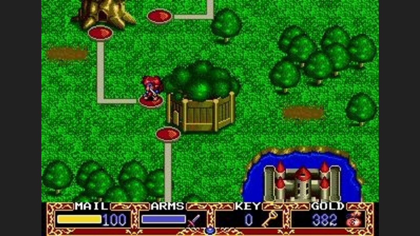 The map screen just servers as a way to get from level to level.