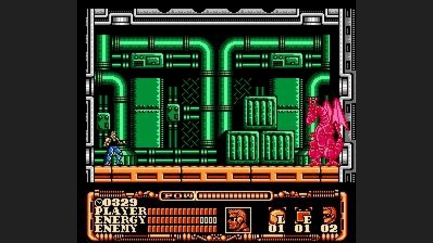 The halfway-through-stage boss