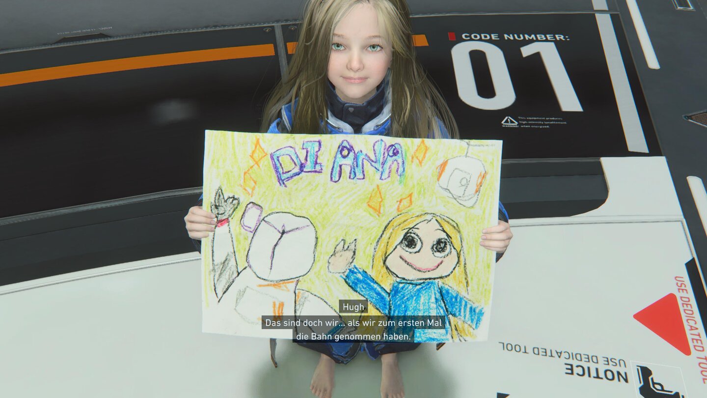 Pragmata gemaltes Bild