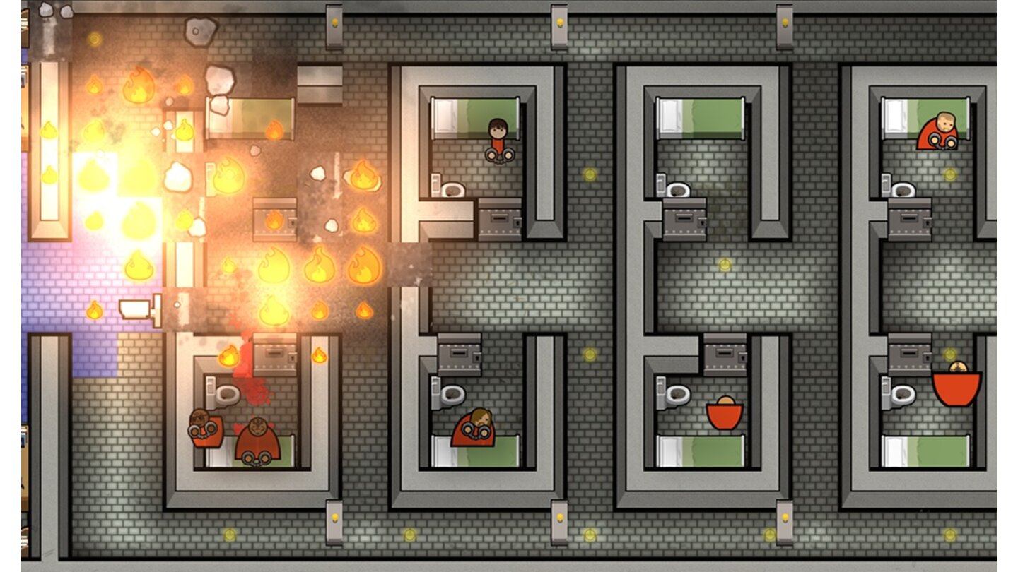 Prison Architect - Screenshot der Konsolen-Portierung