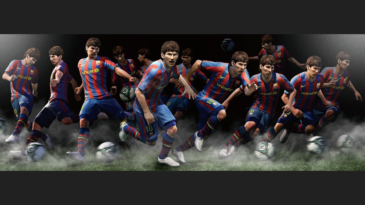 » Dualscreen-Wallpaper zu Pro Evolution Soccer 2011 herunterladen