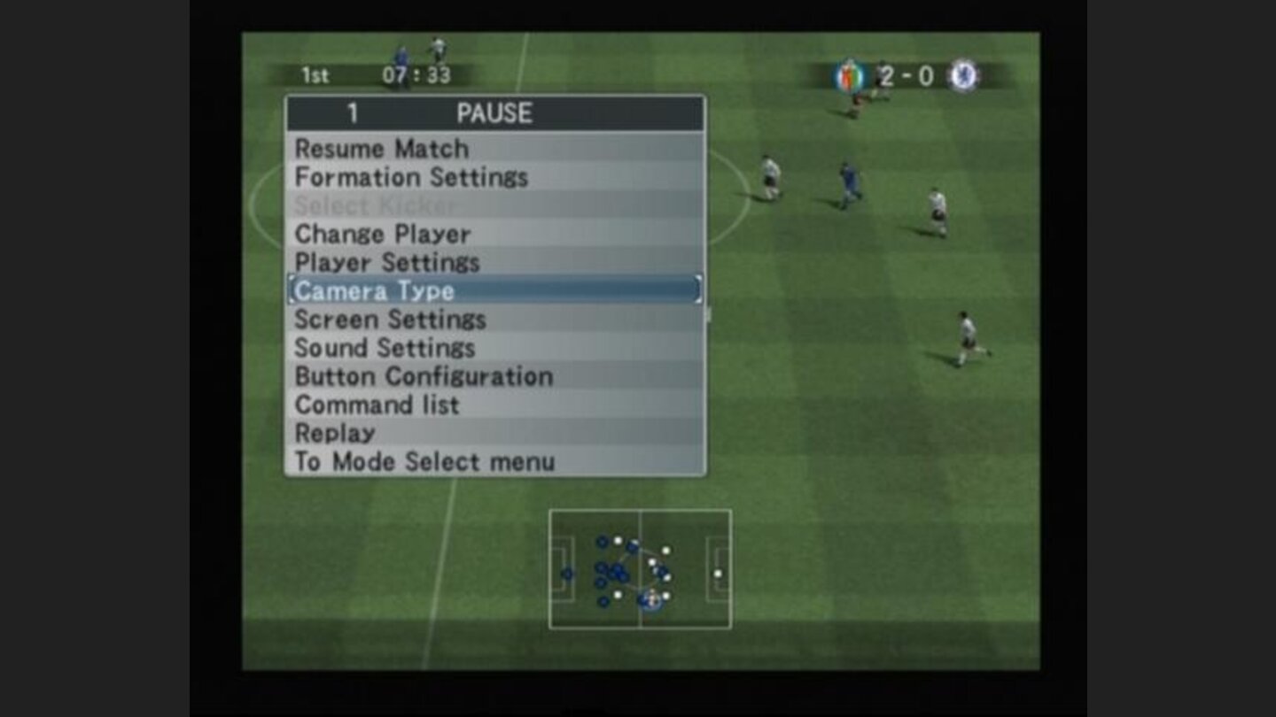 Pausing the game will bring you an in-game menu