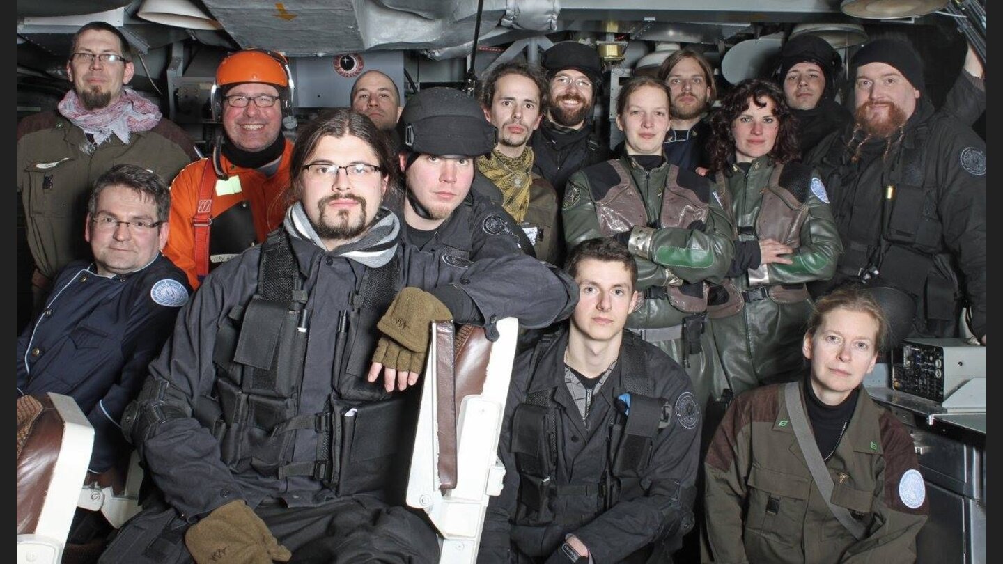 Gruppenfoto des Militärs. (Bild: Michael Schaad, Leuengold)