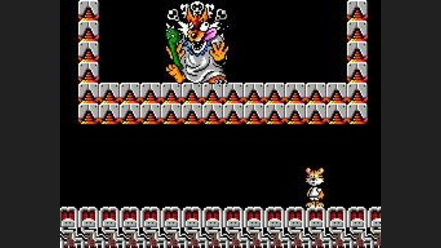 Final boss. Leopard says: Oh, Father, how could you be such a mean bastard to your own son?