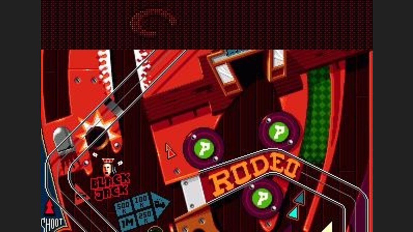 Middle portion of Wild West, the bullet on the left launches your ball at high speed.