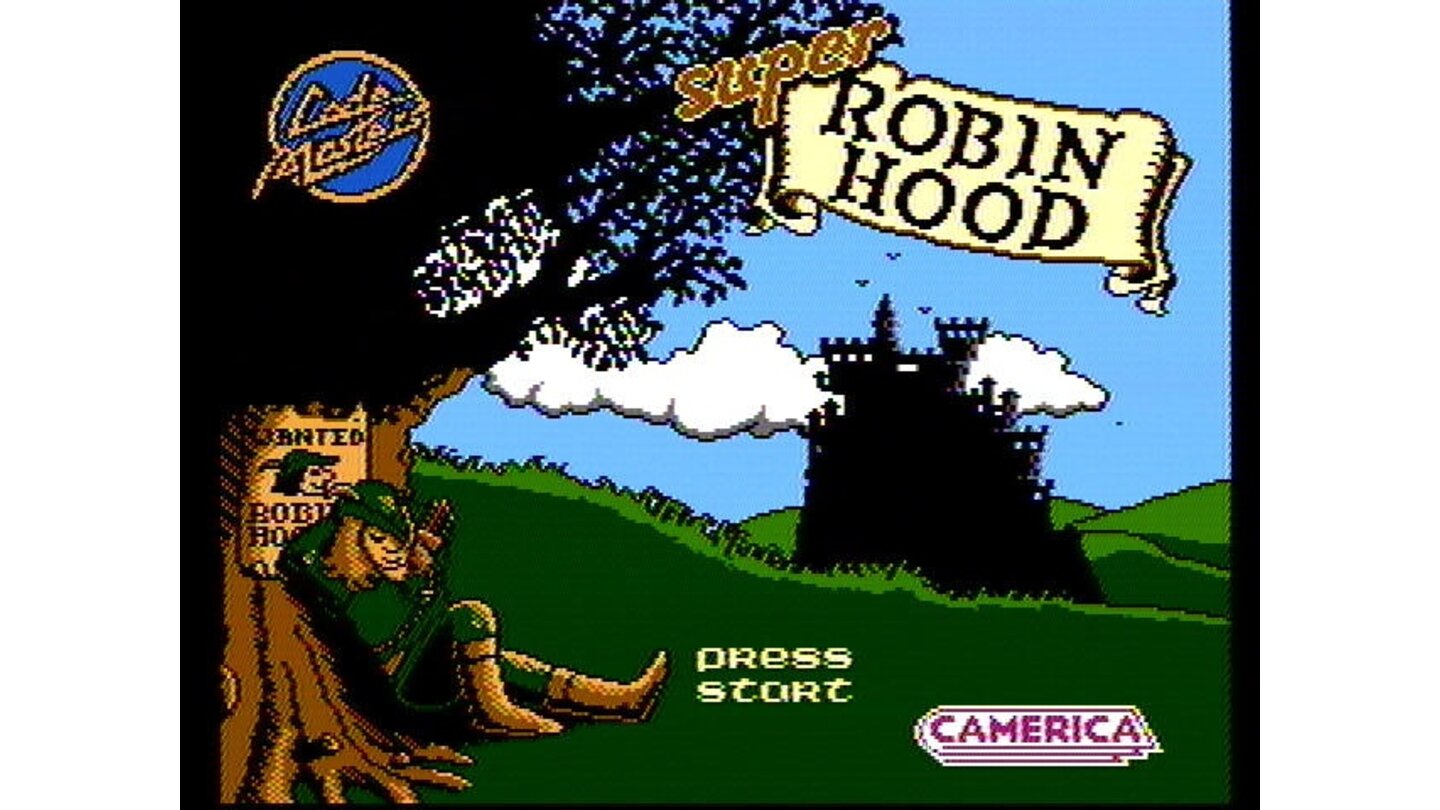 Title screen (Super Robin Hood)
