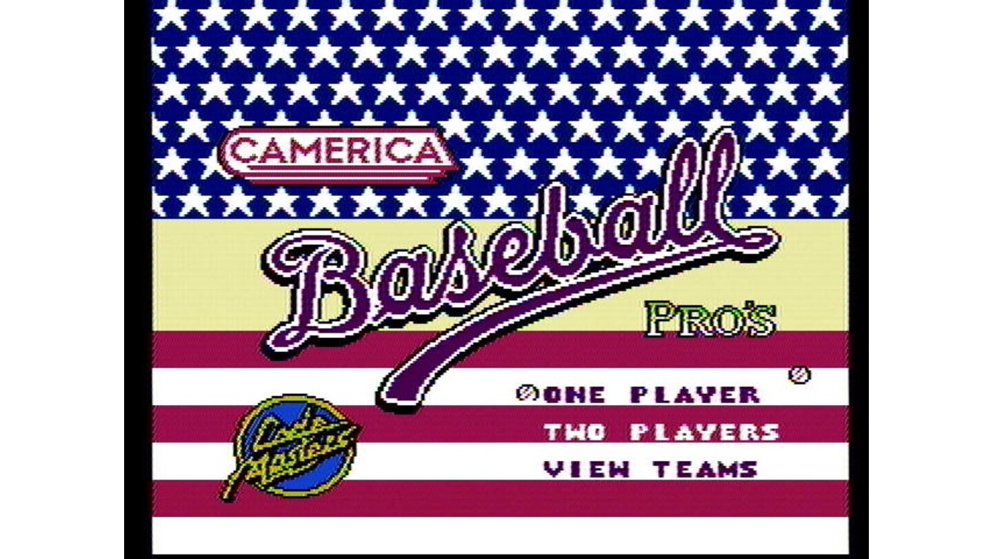 Title screen (Baseball Pros)