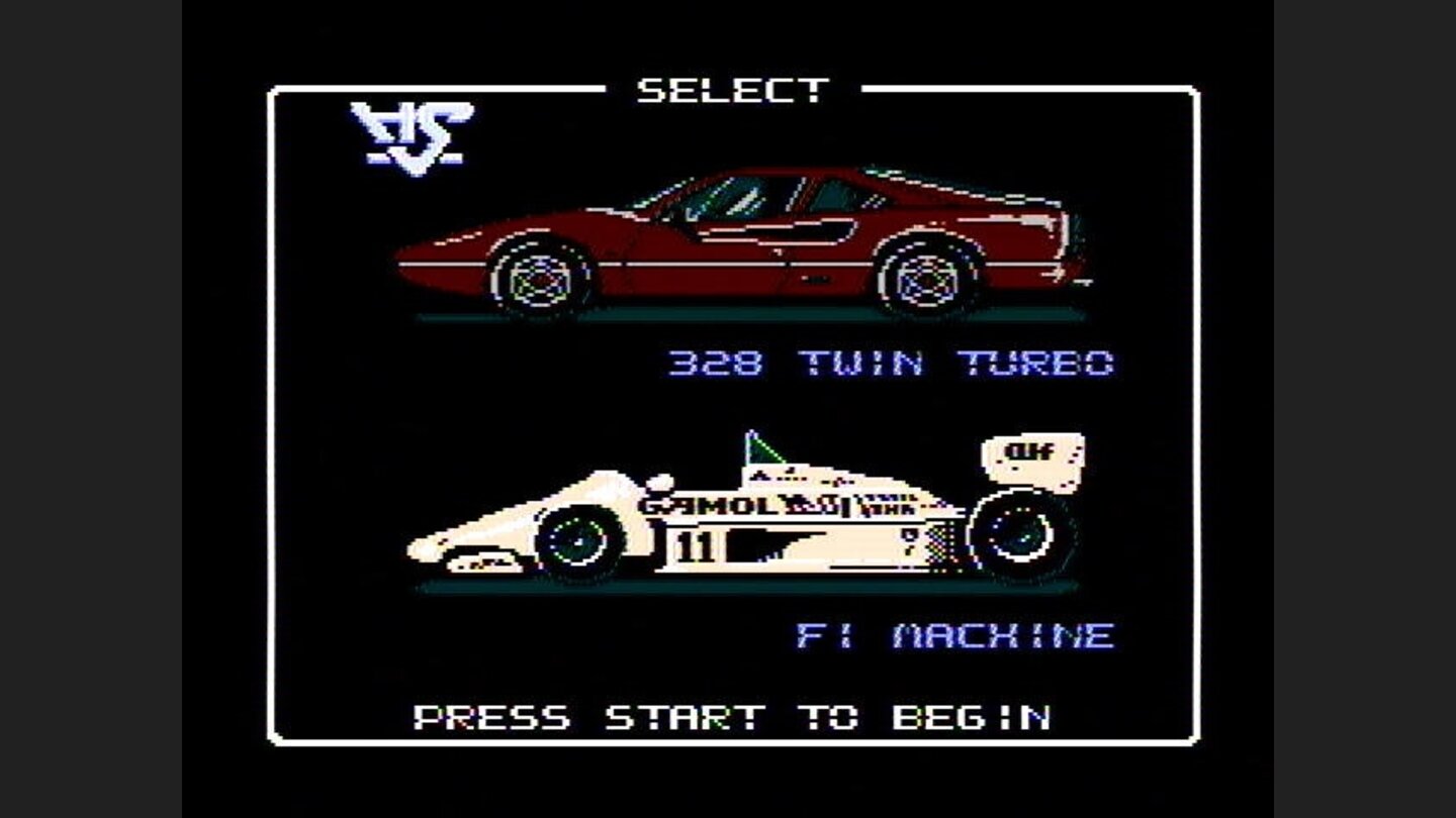 Select a car to race in