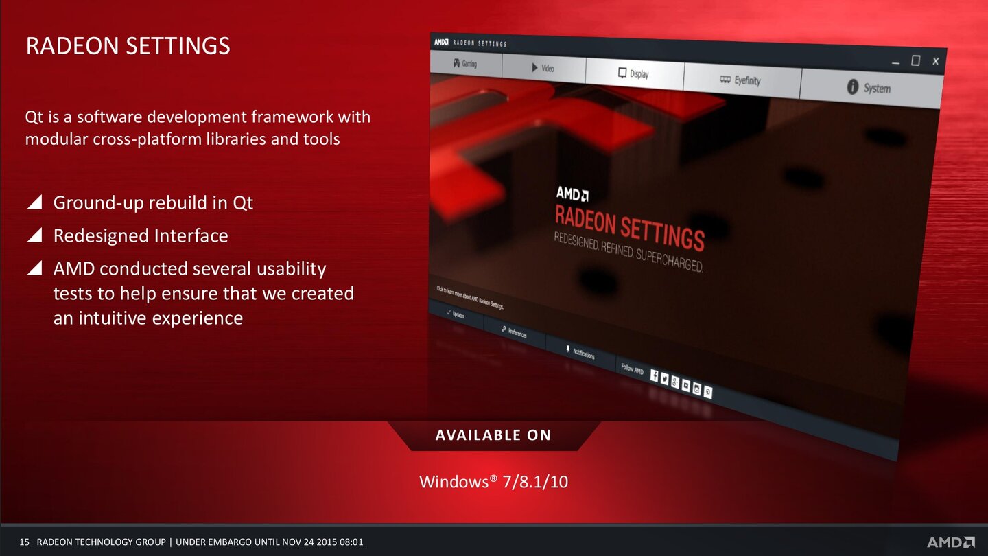 Radeon Software Crimson Edition 15