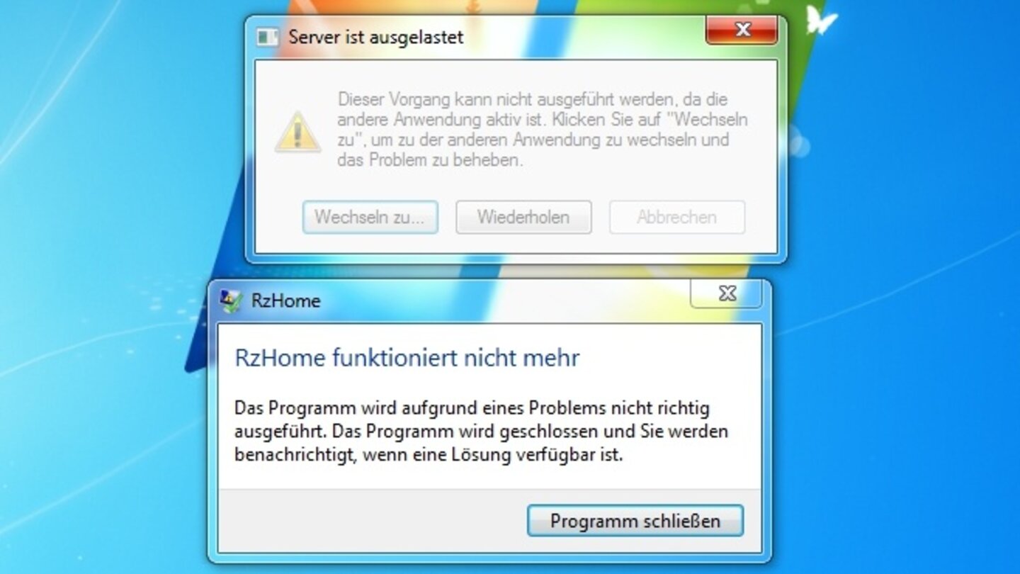 Im Test stürzt der Treiber regelmäßig ab. Um weiter Apps zu nutzen, hilft nur ein PC-Neustart.