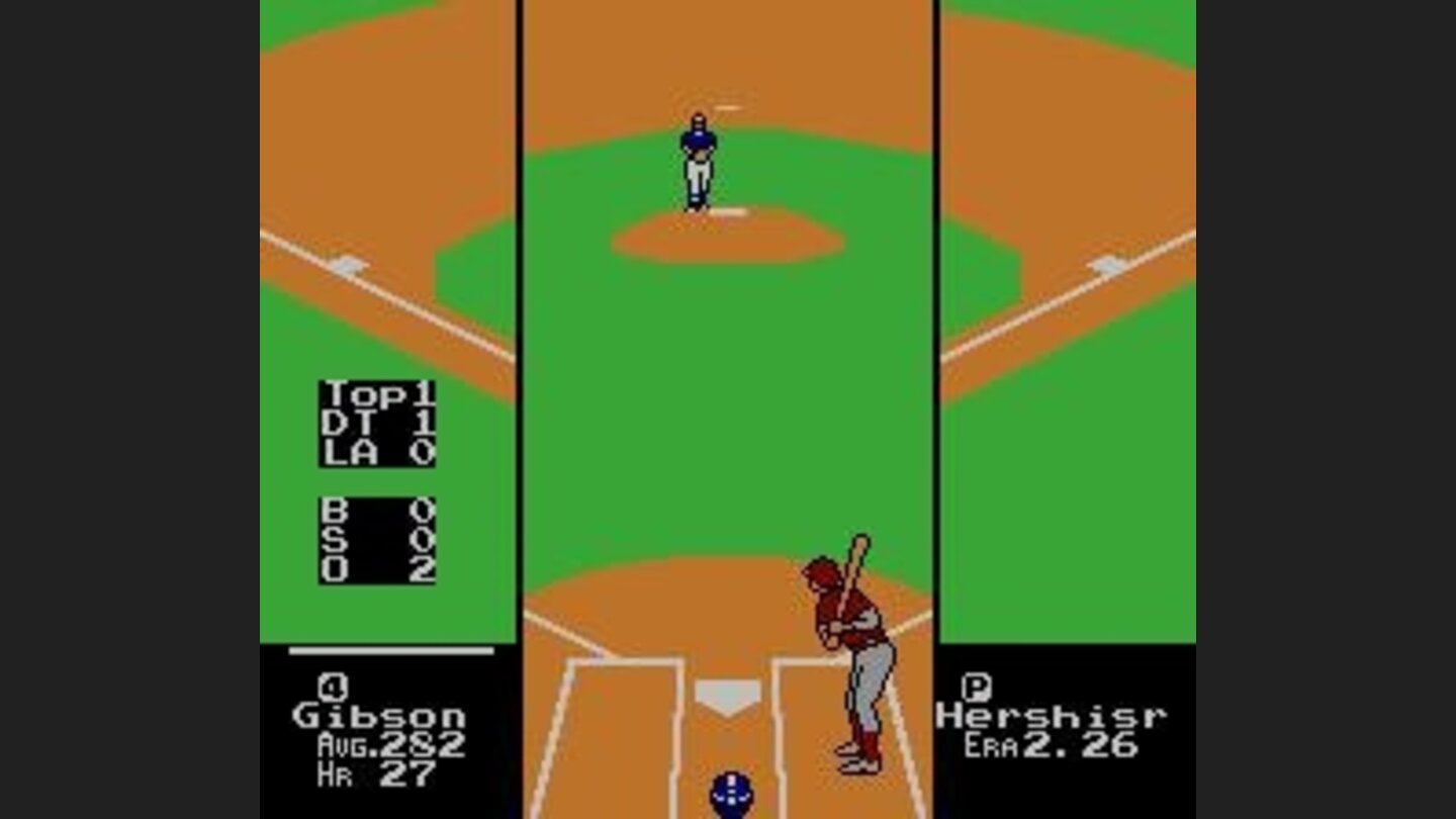 Orel Hershiser grooves one in to Kirk Gibson