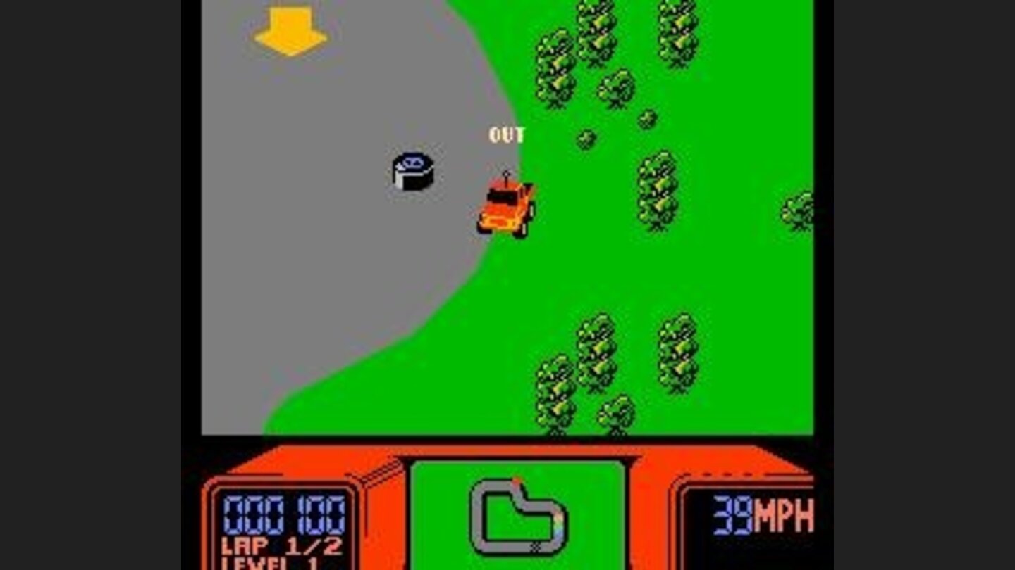 You can collect various useful items on track