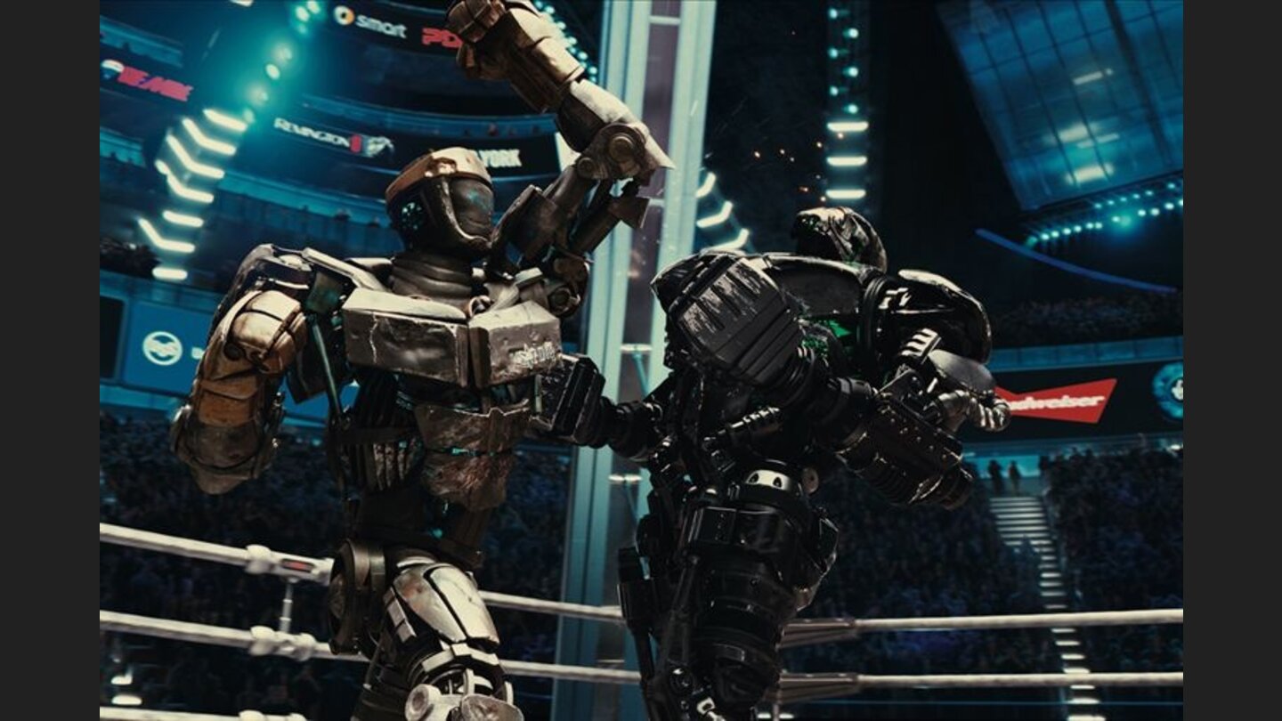 Real Steel... doch der zeigt ihm, was ein eiserner Uppercut ist.