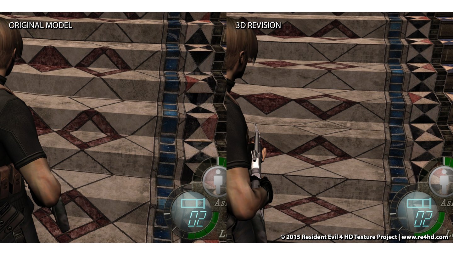 Resident Evil 4 - Screenshots aus der Mod RE4 HD Project