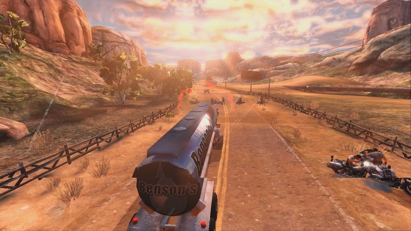 Ride to Hell: RetributionAn einer Stelle im Spiel muss Jake mit diesem Tanklaster eine Mission erfüllen.