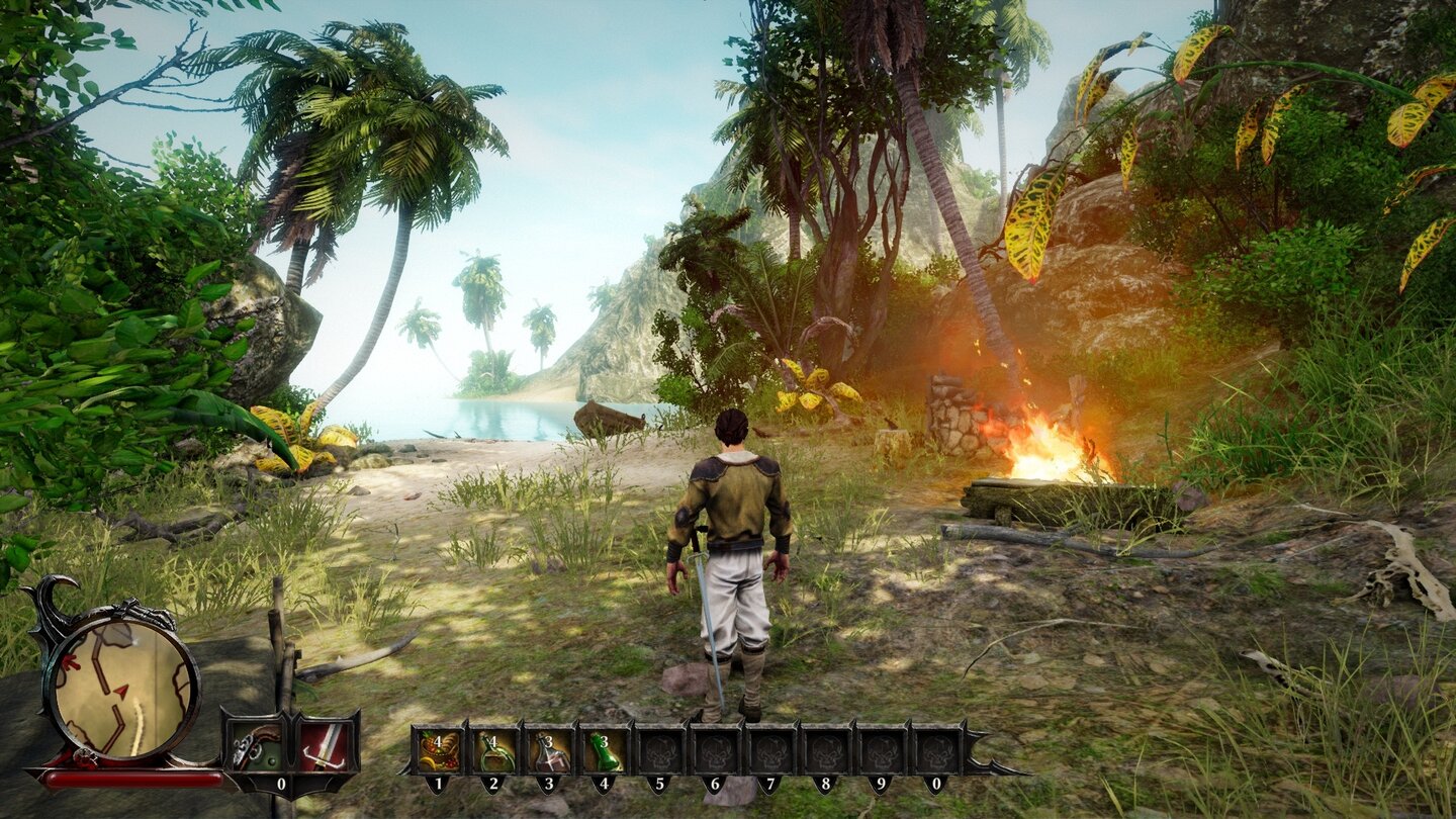 Risen 3 - Technik Check Shader Mittel