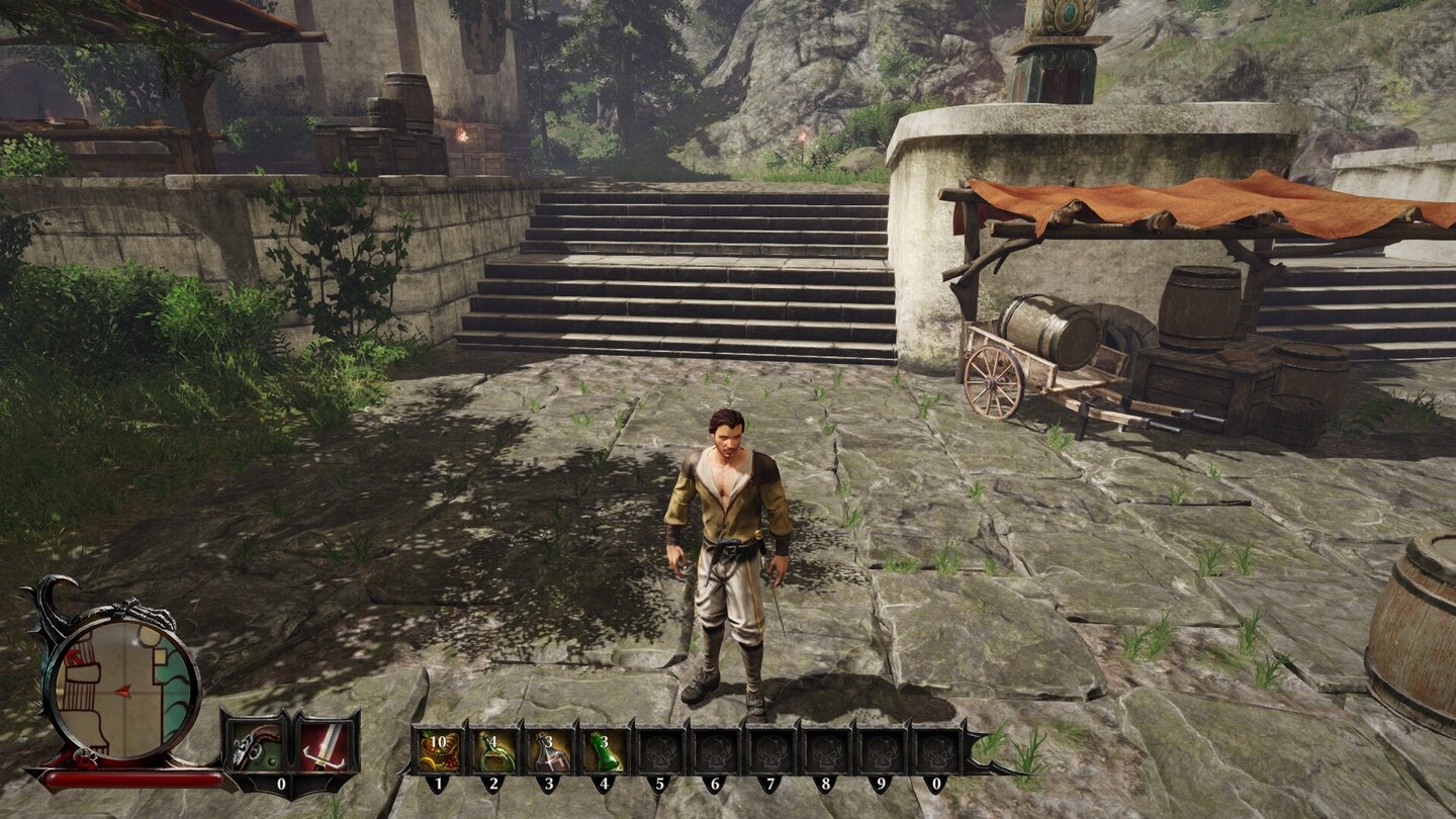 Risen 3 - Technik Check Schatten Niedrig