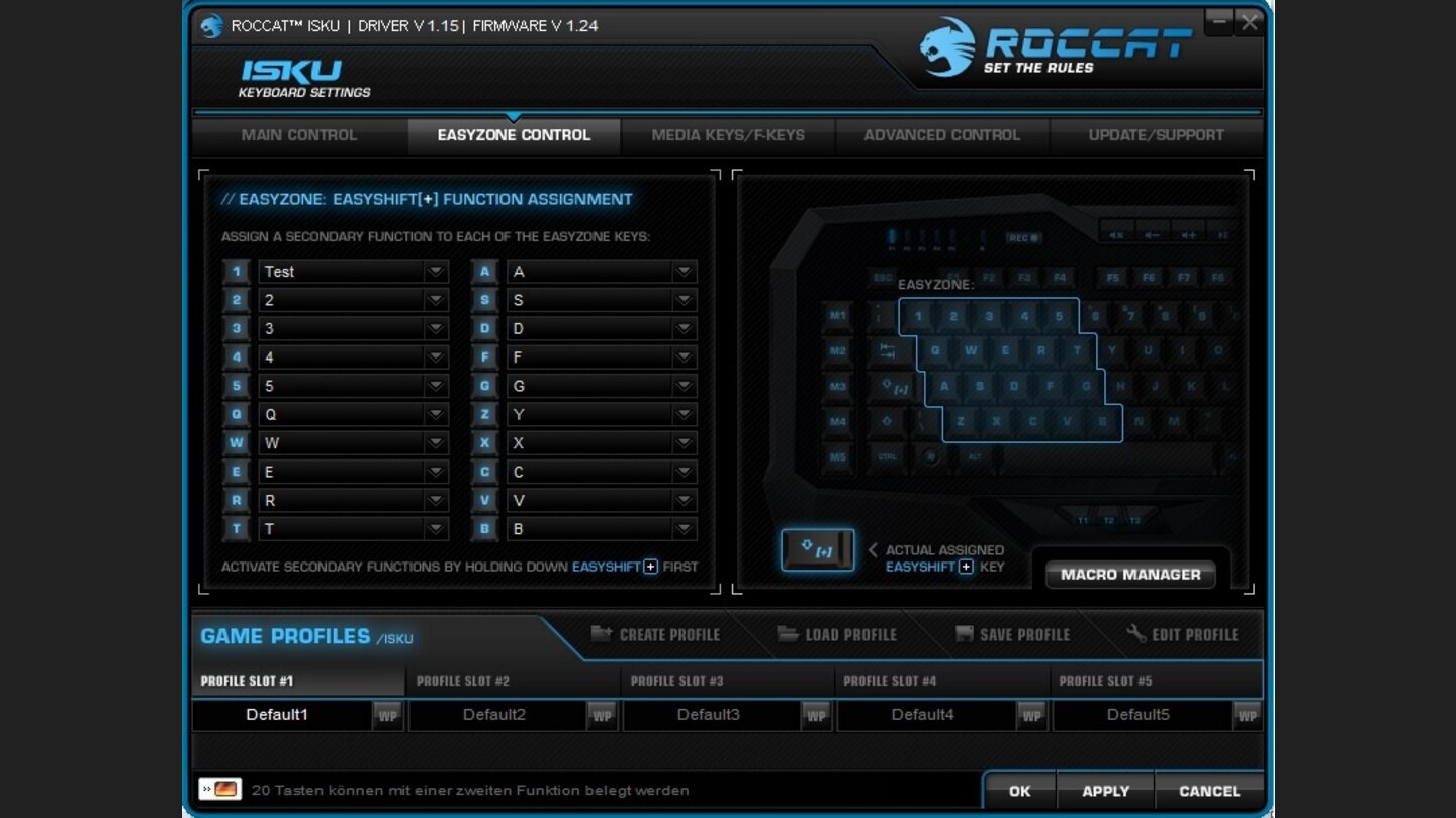 Roccat Isku - Treiber