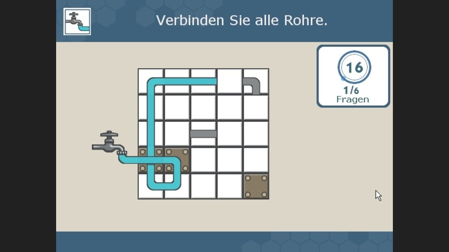 Rohre: Verbinden Sie die Rohteile, um eine durchgehende Leitung zu bilden.