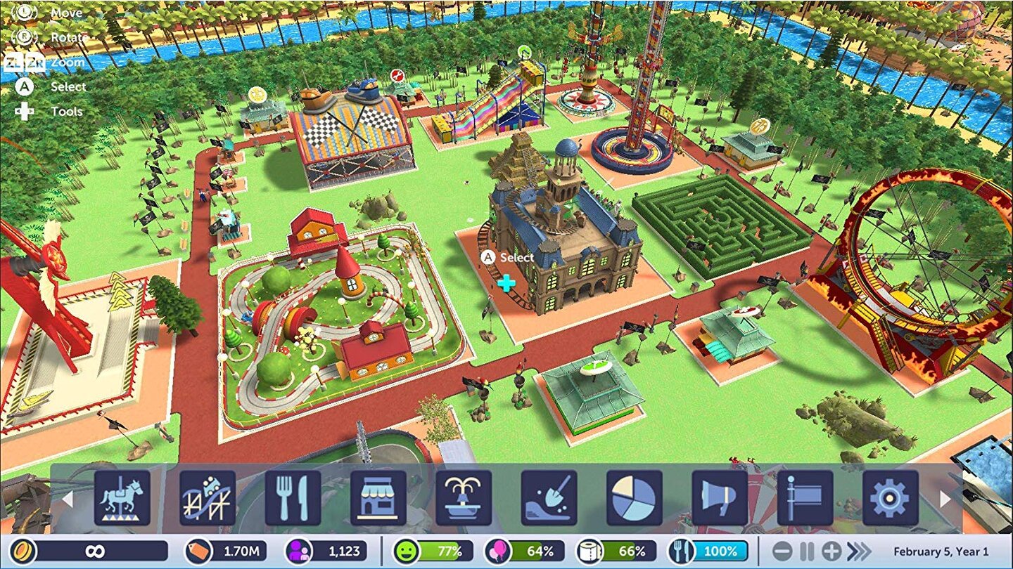 RollerCoaster Tycoon Adventures