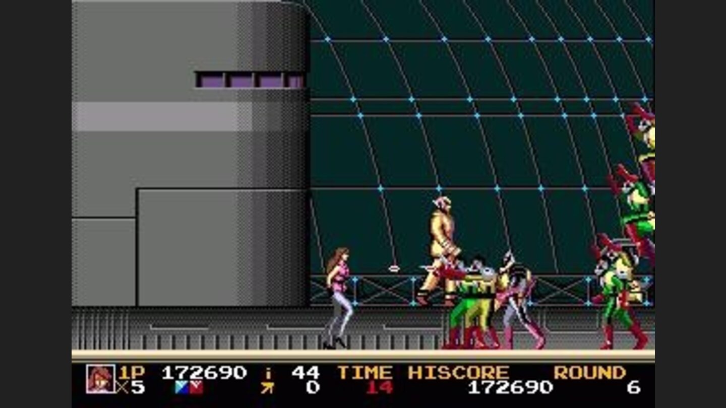 The boss unleashes hordes of enemies.