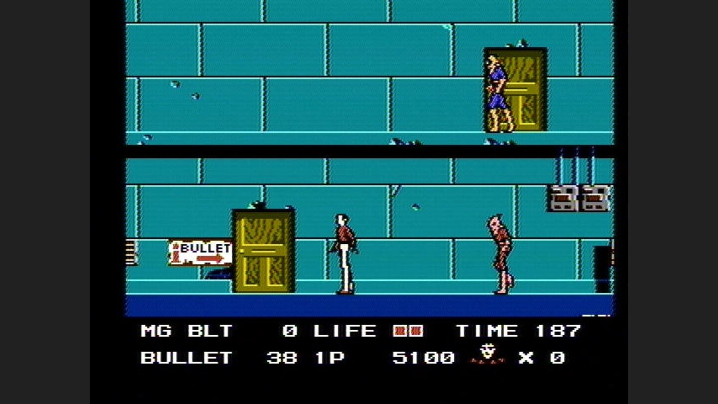 Find bonus items behind doors