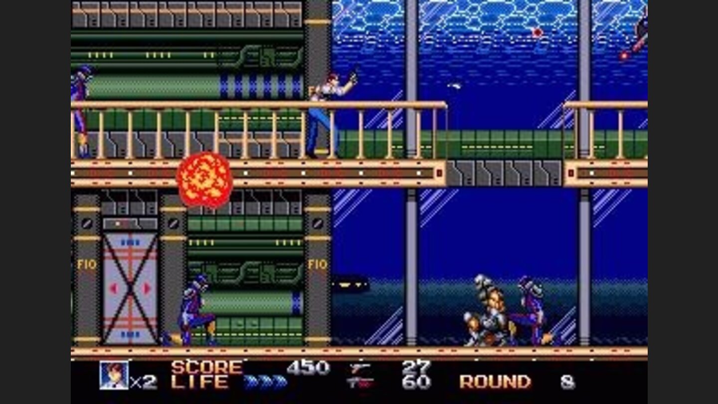 Level 8, in an underground base