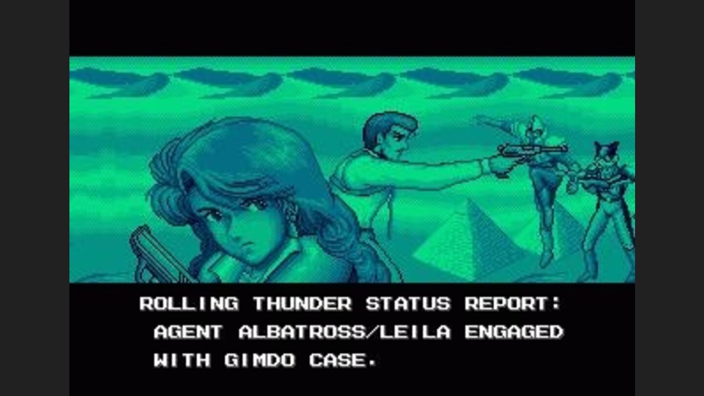 Albatross and Leila are fighting Gimdo in Egypt.