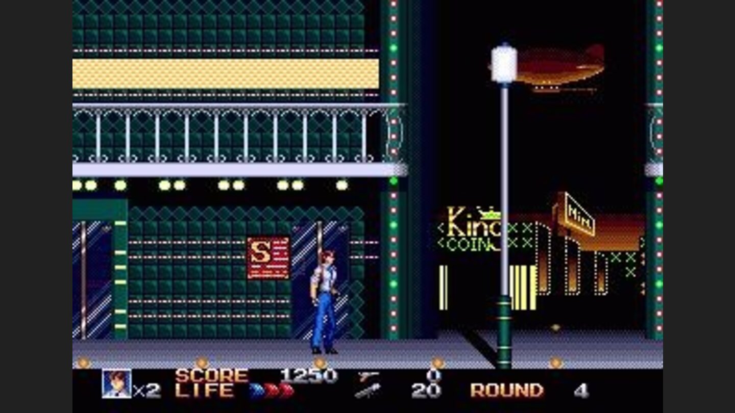 Las Vegas, in front of a special door where Jay can pick up a special weapon.