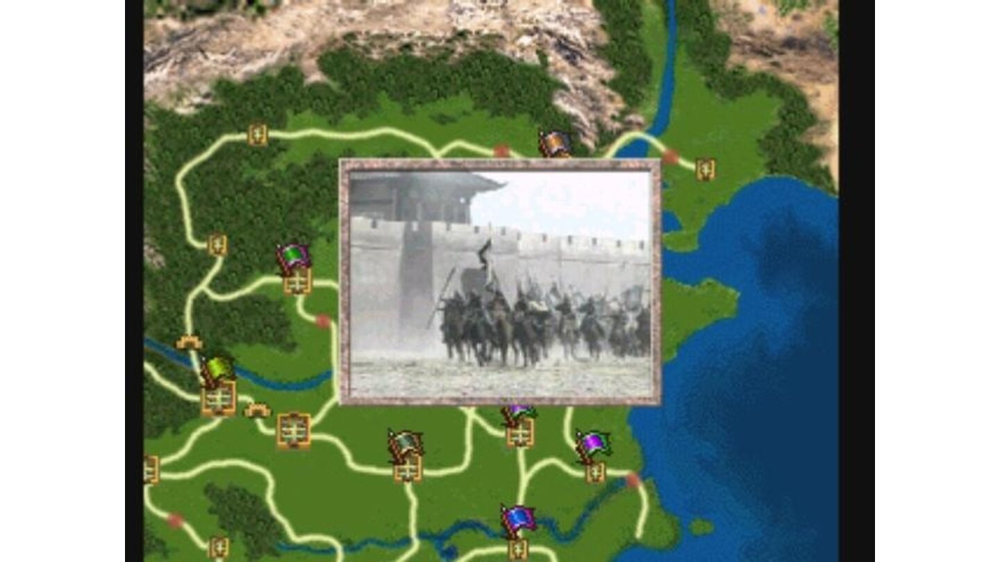 Videos capture many of the game's events, such as when this army bravely rushes out from behind its city's walls to stop you.