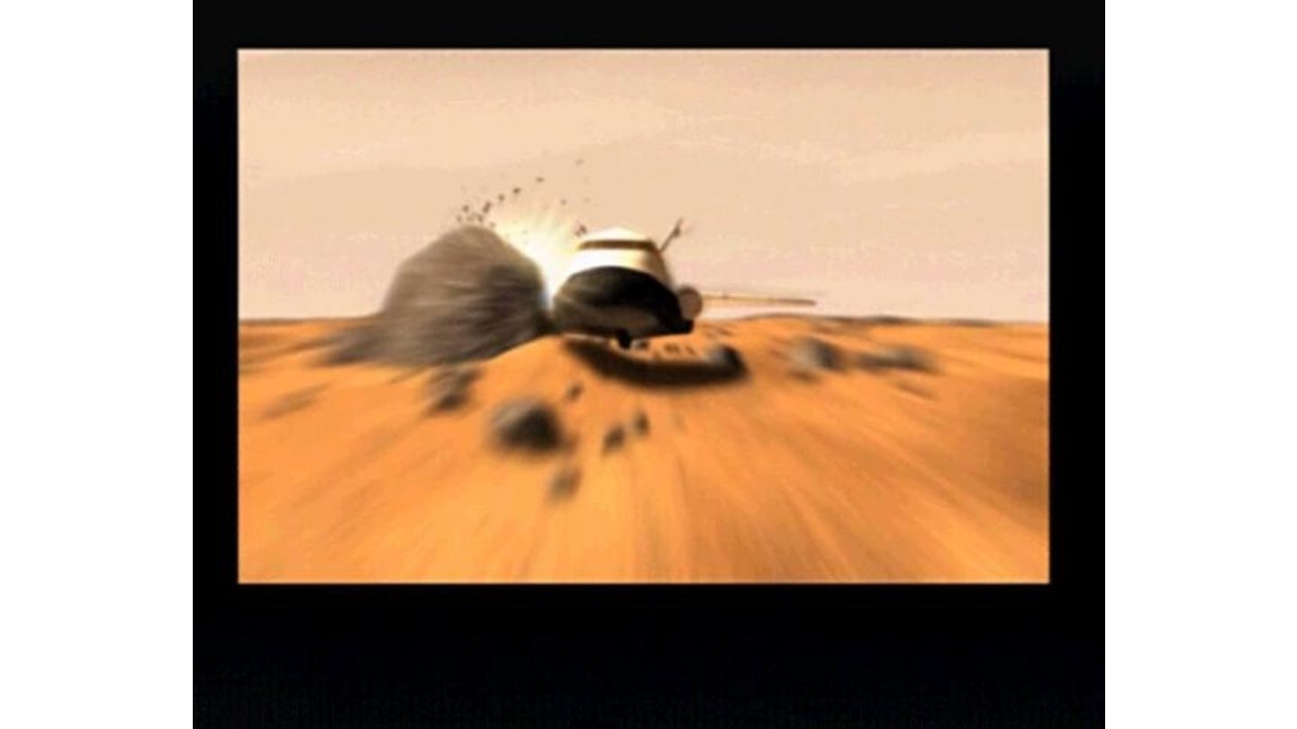 Landing on Mars... or better say, crashing.