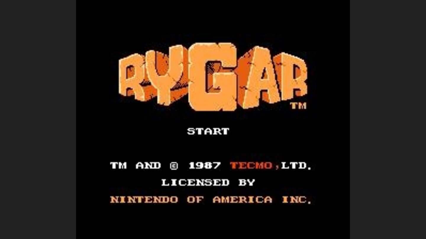 Title screen