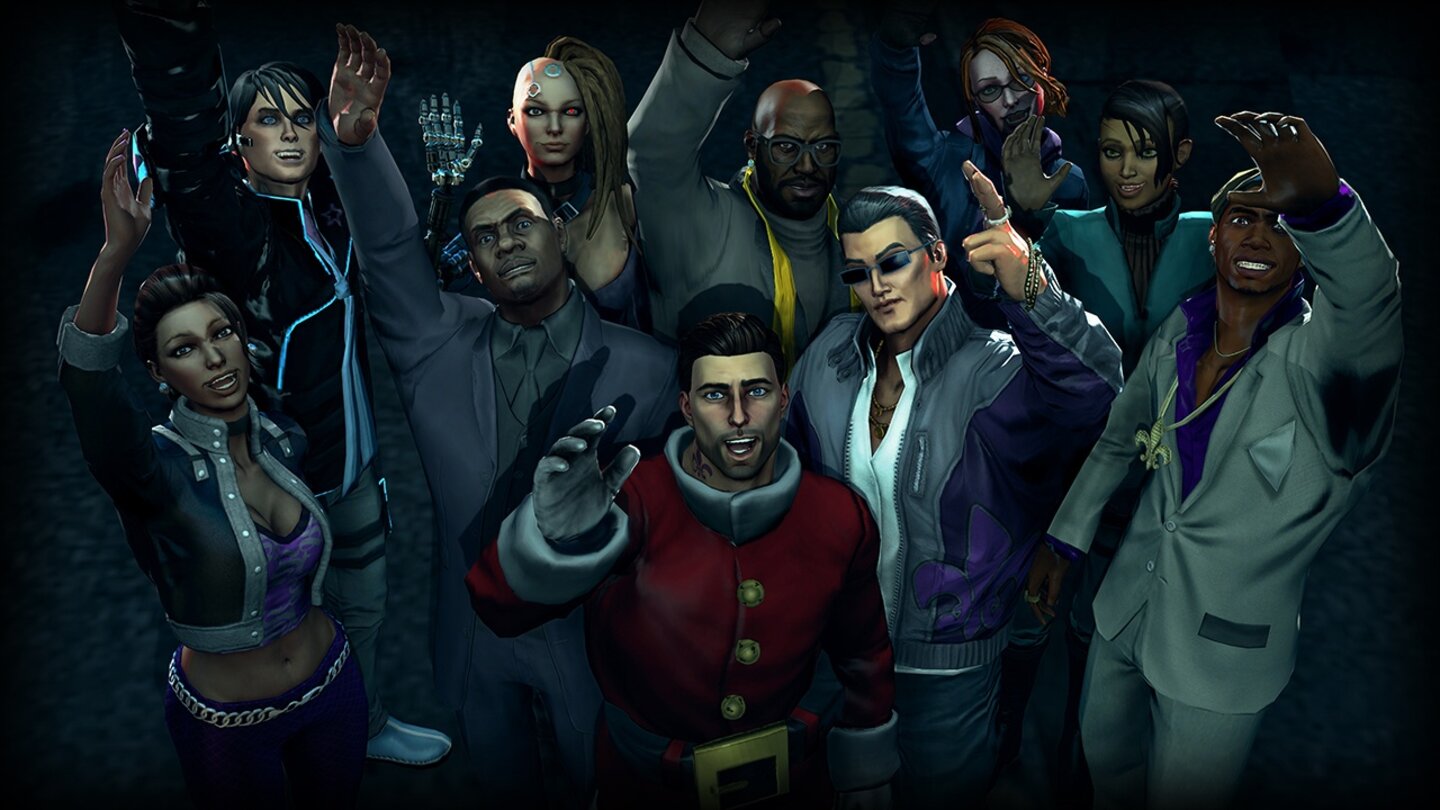 Saints Row 4Screenshot aus dem DLC »How the Saints Save Christmas«