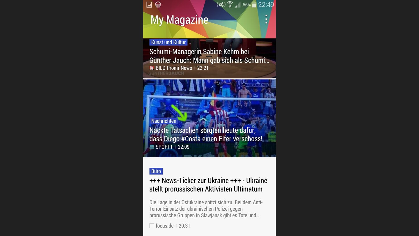 Samsung Galaxy S5 Screenshots