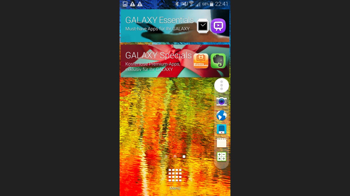 Samsung Galaxy S5 Screenshots