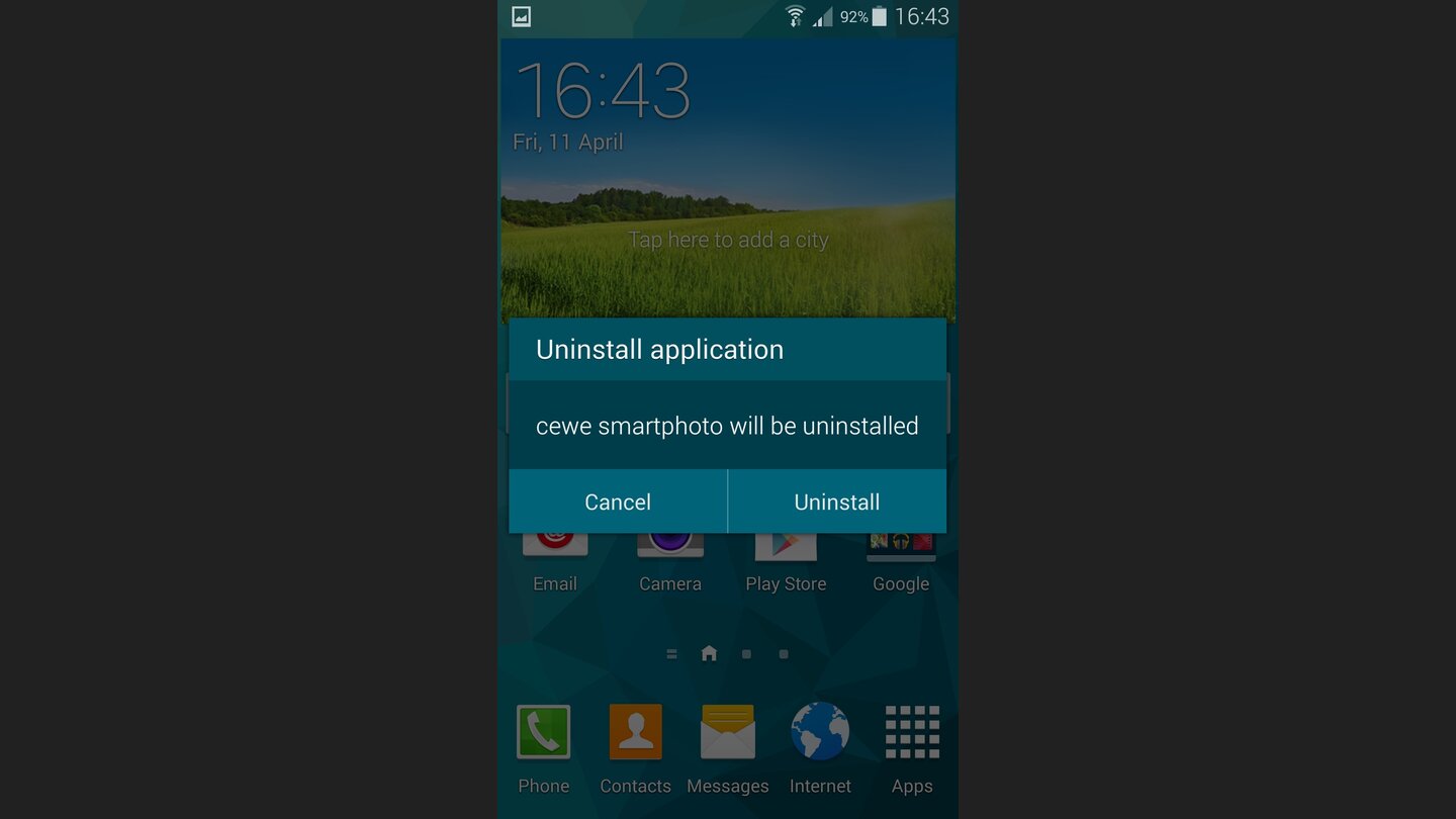 Samsung Galaxy S5 Screenshots