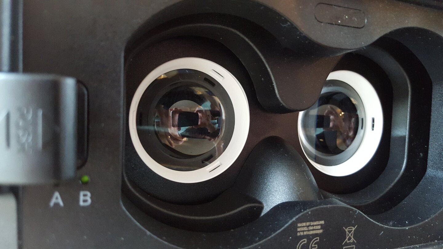 Samsung Gear VR: Gut gepolstert