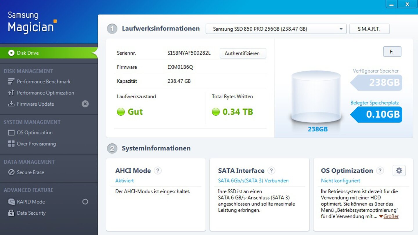 Samsung SSD 850 Pro