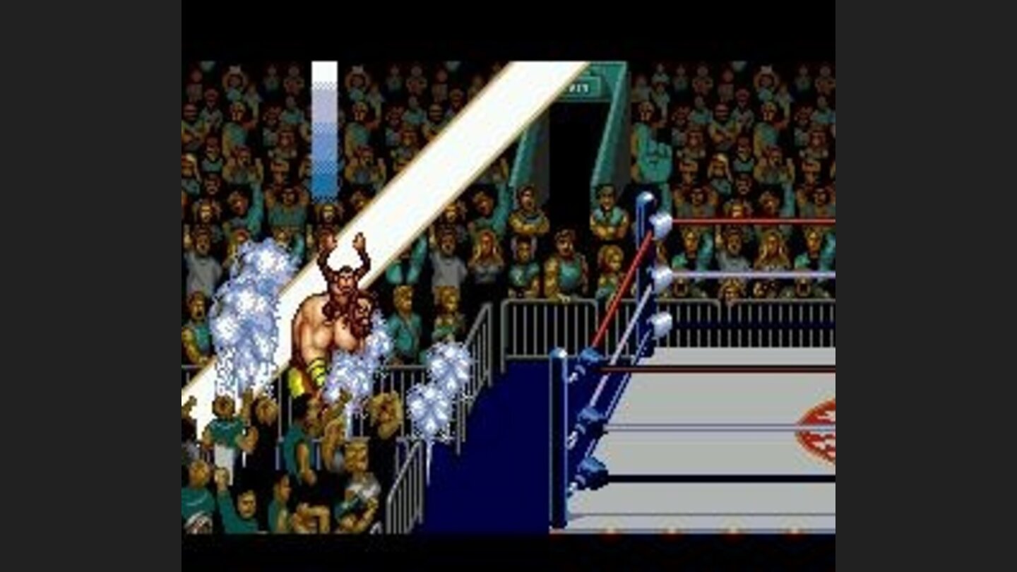 Marching to the ring