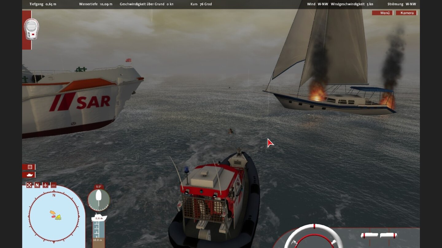 Schiff-Simulator: Die Seenotretter