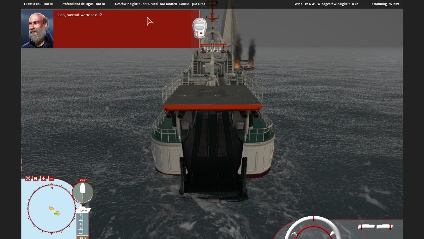 Schiff-Simulator: Die Seenotretter