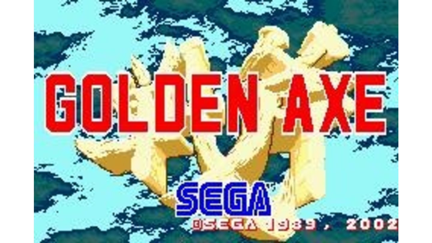 Golden Axe: Title Screen