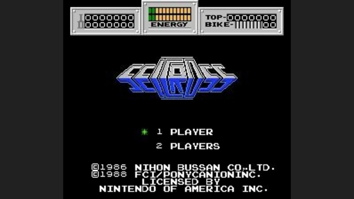 North American Title Screen