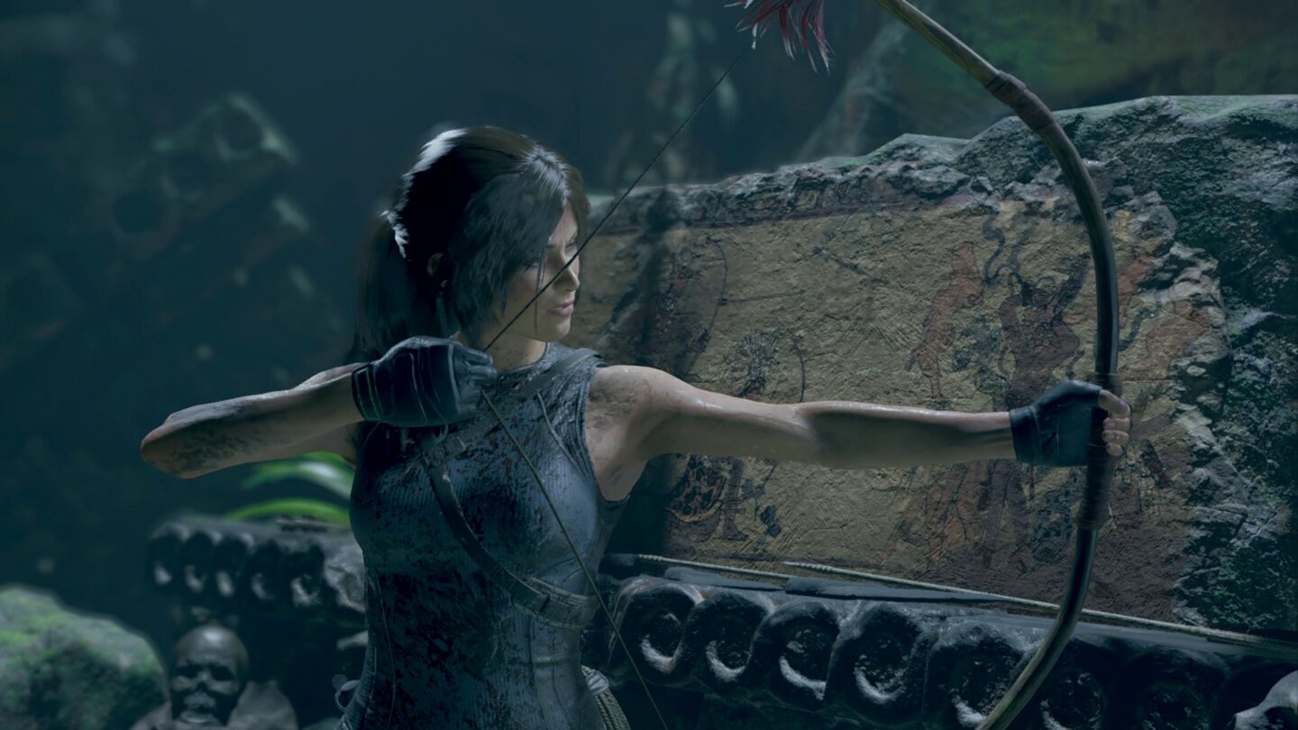 Shadow of the Tomb RaiderDer Bogen ist wie immer die Waffe der Wahl.
