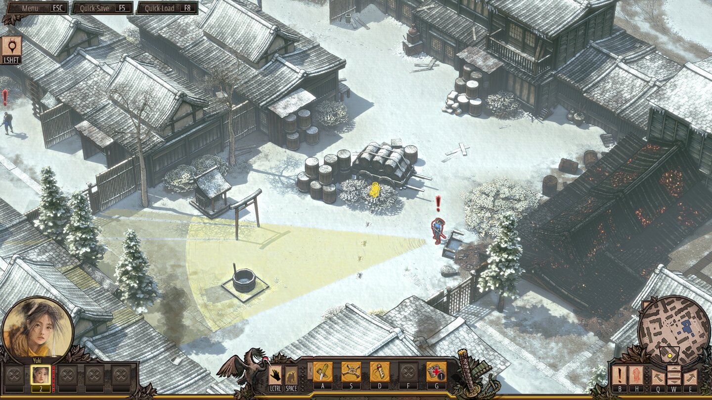 Shadow Tactics: Blades of the Shogun - Gamescom-Screenshots