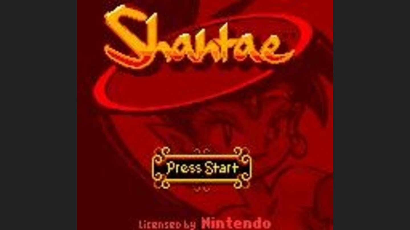 Title screen.