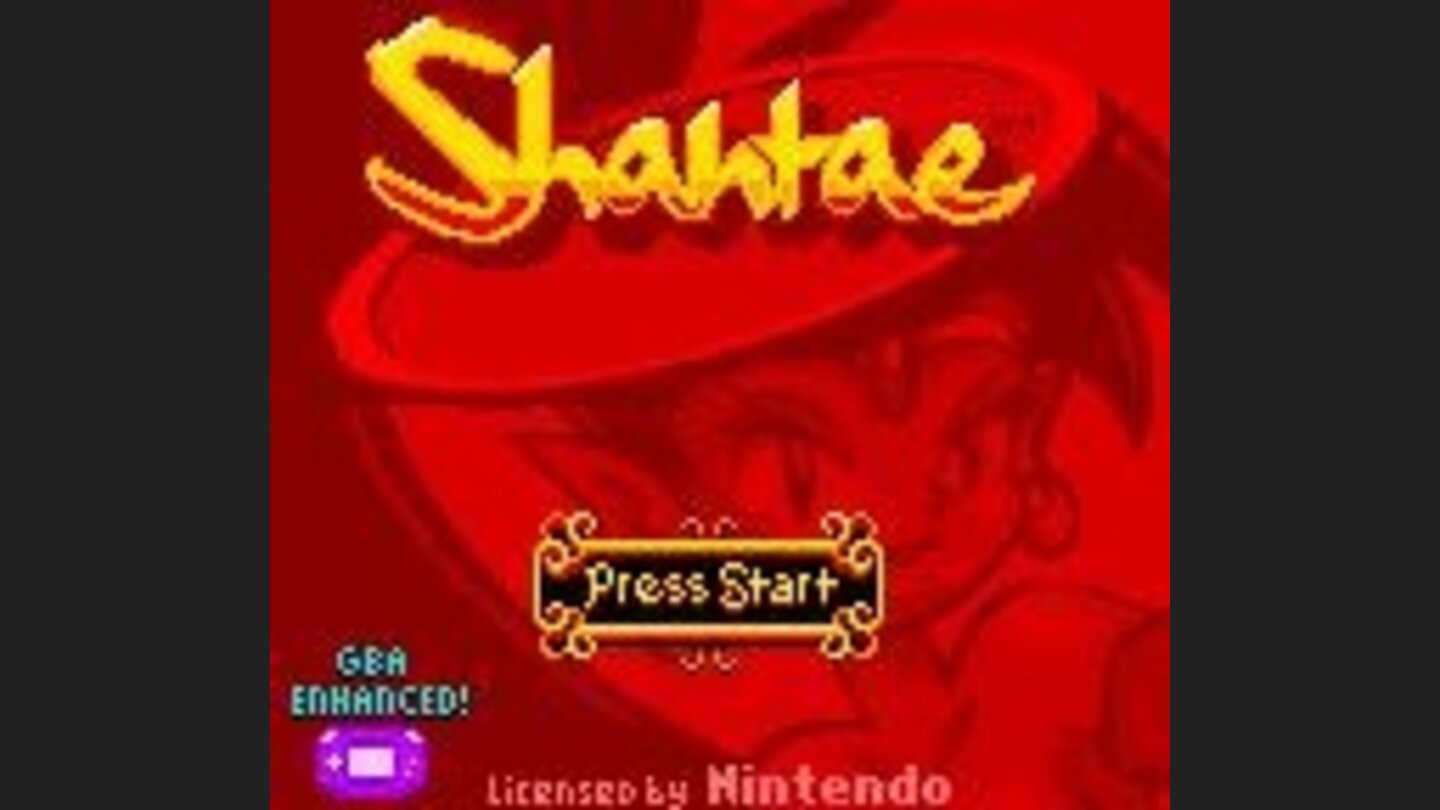 Title screen (in Game Boy Advance).