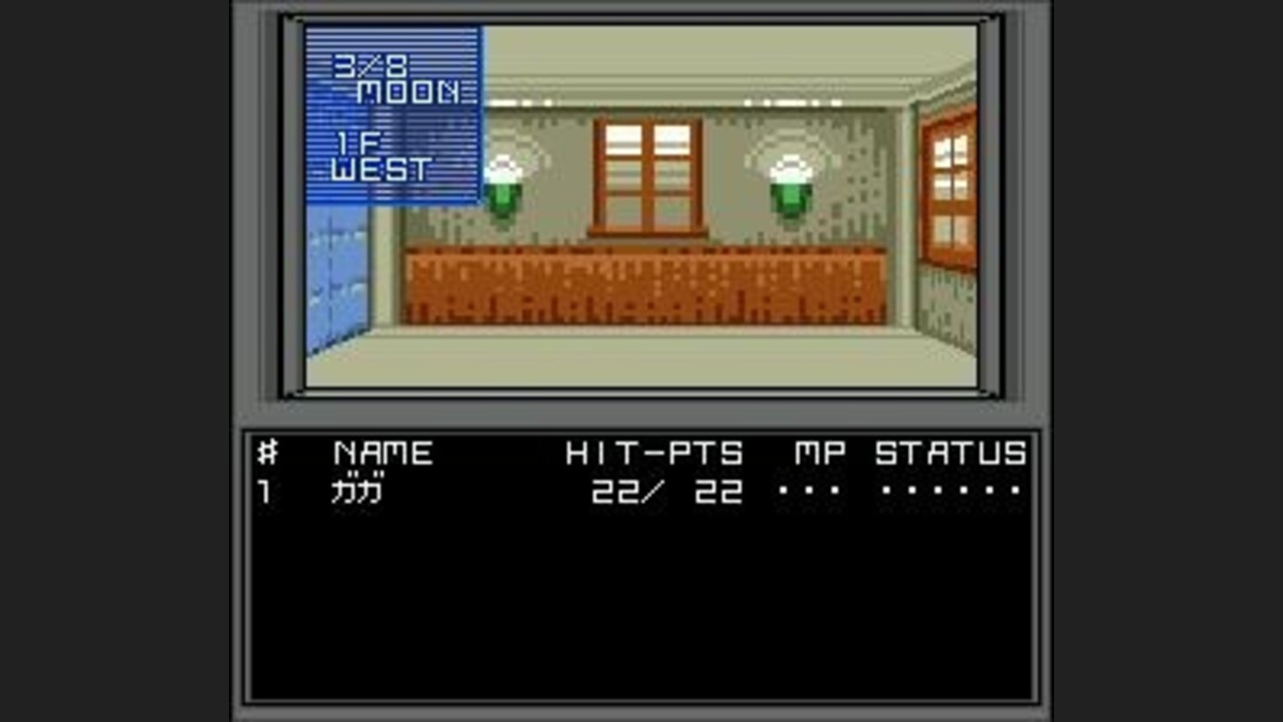 Two different kinds of color palettes, not to mention textures, in the same dungeon - this is something even Playstation version doesnt have!