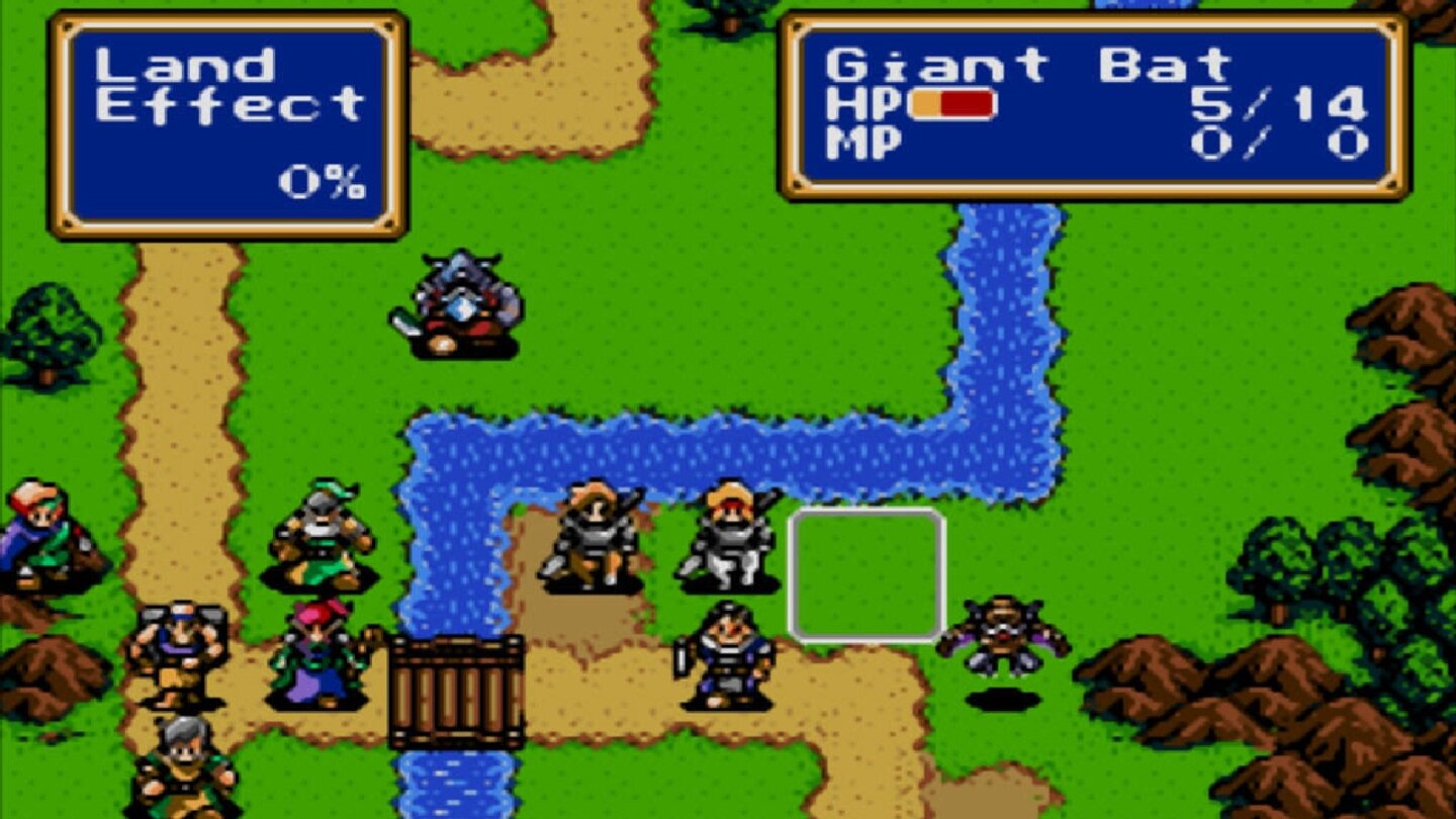 Shining Force (1992)Ein im Genre-Grenzgebiet zwischen Rollenspiel und Rundentaktik angesiedelter Sega-Klassiker. Durch Kampferfahrung wird unser Fantasy-Heldenensemble allmählich größer und stärker.