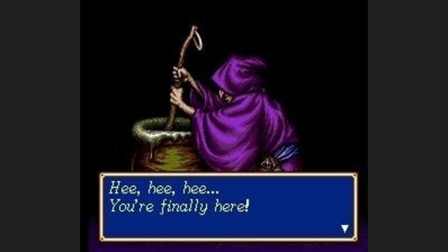 Instead of a girl we have a witch now... hmm...